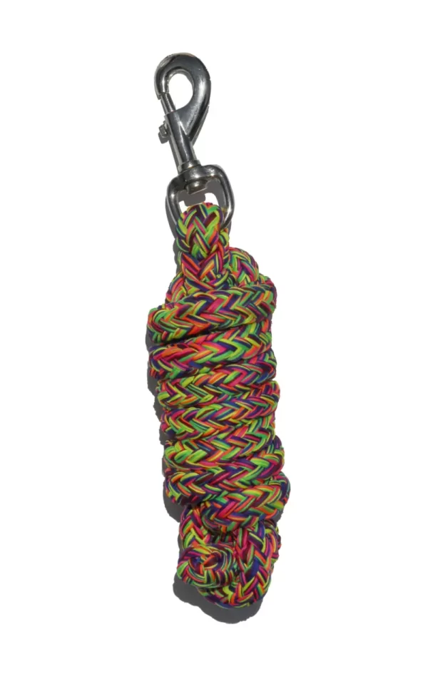 Rhinegold Rainbow Woven Lead Rope