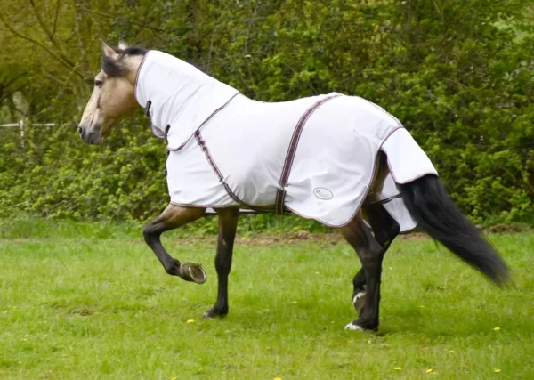 Rhinegold Kenya Mesh Fly Rug With Neck Cover side