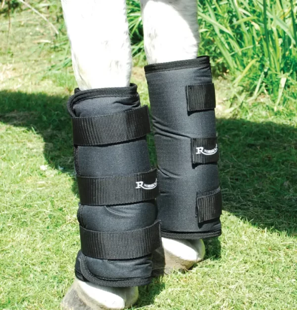 Rhinegold Half Travel Boots Black